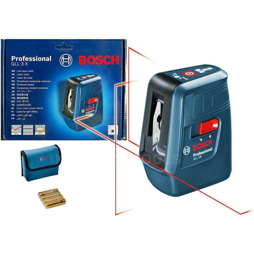 Bosch GLL 3X  Line Laser Level [3x Lines] (15meters) (Open Seal) Secondary image