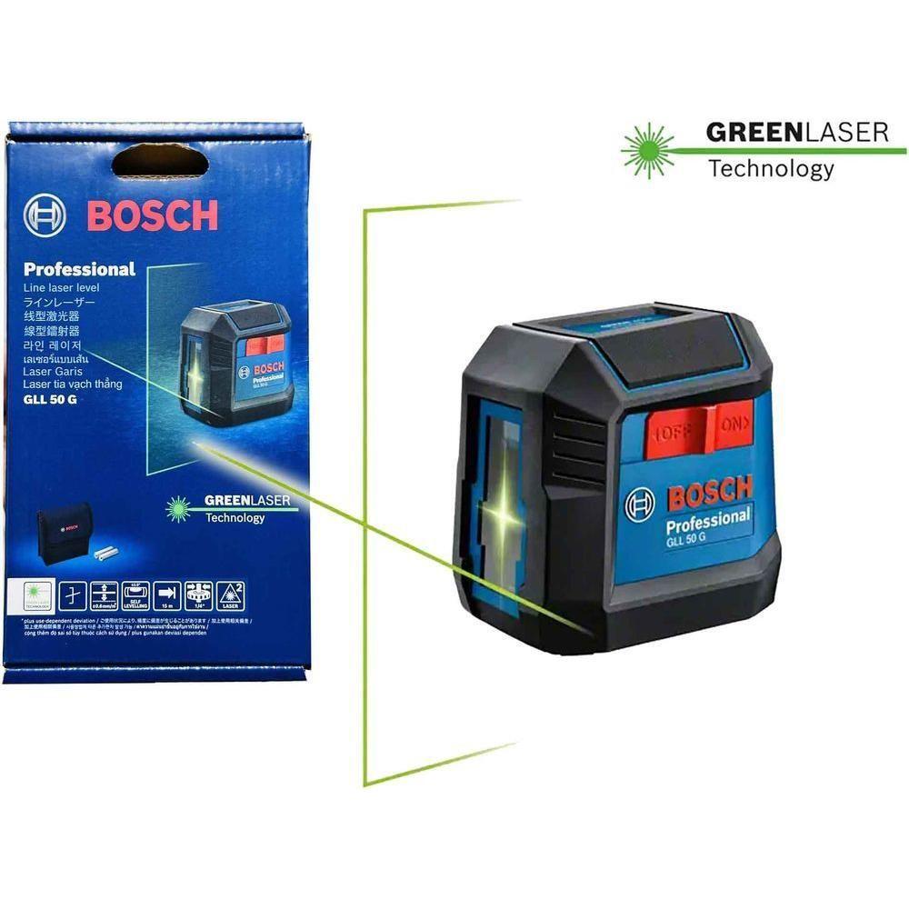Bosch GLL 50 G Cross Line Laser Level (Green Laser) | Bosch by KHM Megatools Corp. Main image