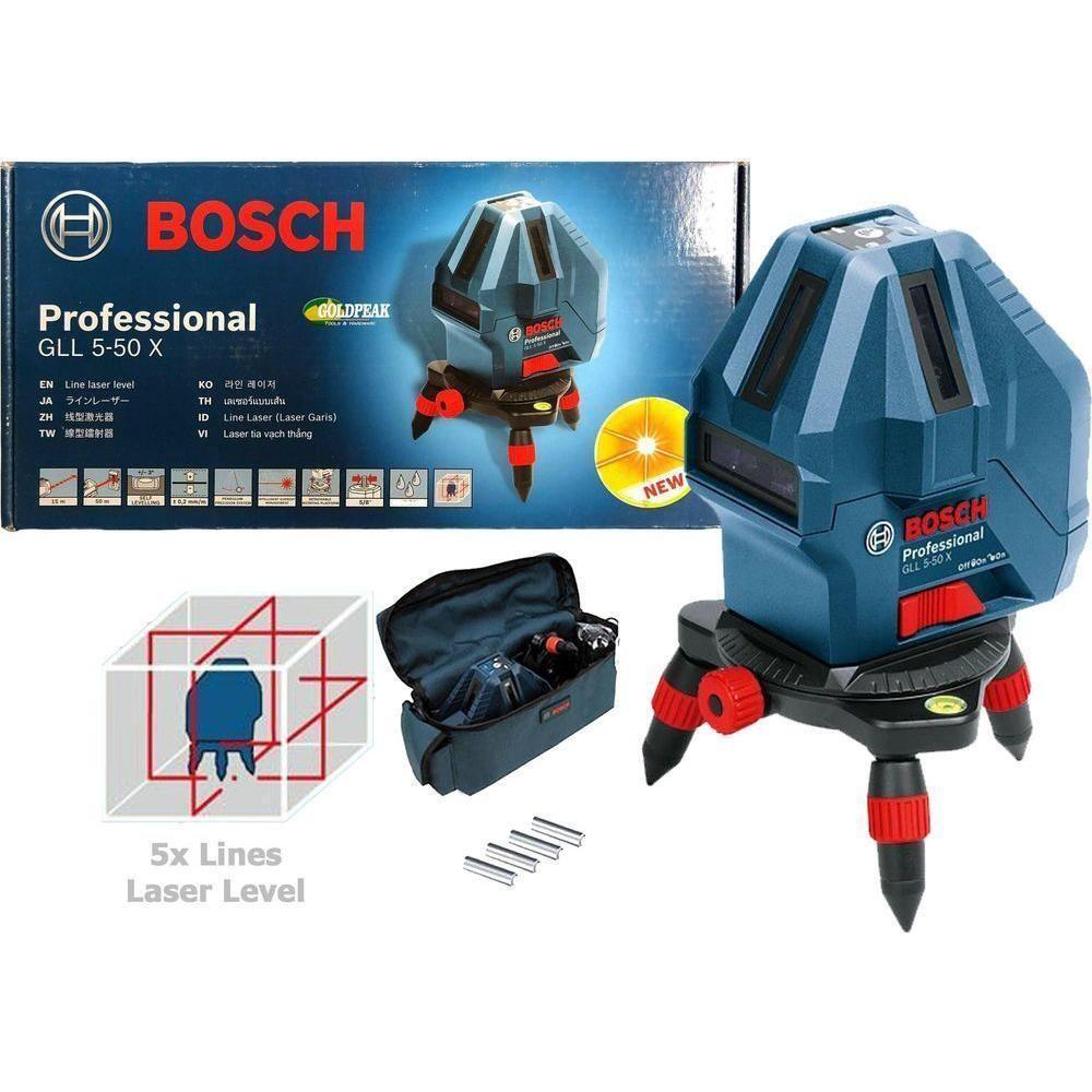 Bosch GLL 5-50 X Line Laser Level - Goldpeak Tools PH Bosch Main image