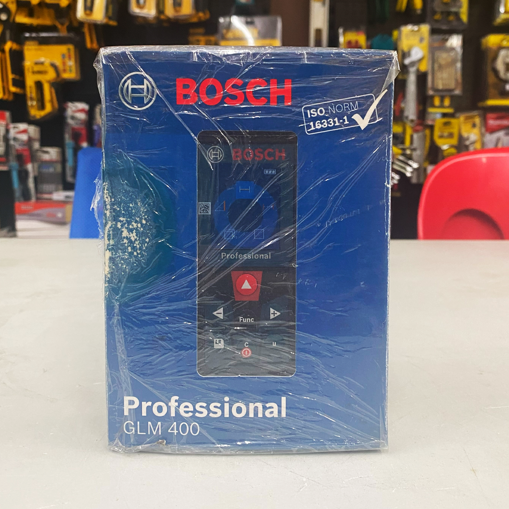 Bosch GLM 400 Laser Range Finder / Digital Distance Measurer (40 meters) (Slight Damaged) | Discounts by KHM Megatools Corp. Main image