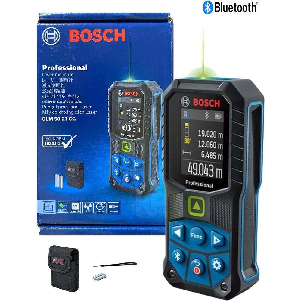 Bosch GLM 50-27 CG Laser Rangefinder (With Bluetooth Feature) [50 meters] | Bosch by KHM Megatools Corp. Main image