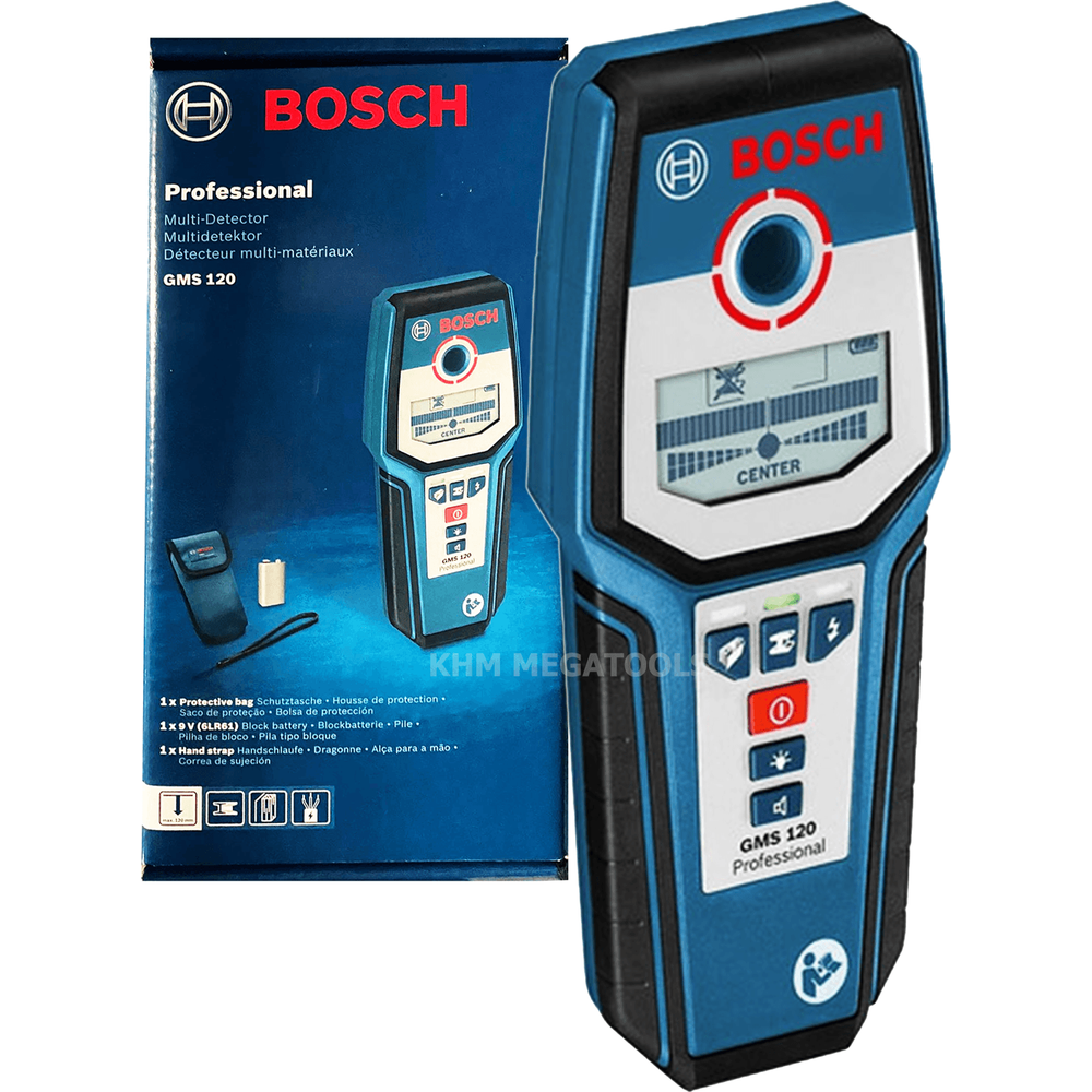 Bosch GMS 120 Multi Material Detector / Wall Scanner - KHM Megatools Corp.