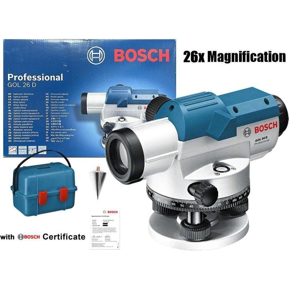 Bosch GOL 26 D Surveyor - Optical Level (100m) - KHM Megatools Corp. Main image