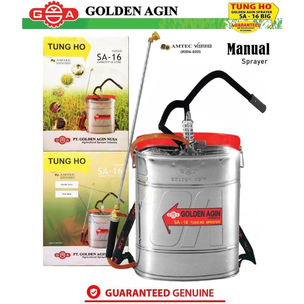 Golden Agin Tungho SA-16 Stainless Knapsack Sprayer | Golden Agin by KHM Megatools Corp.