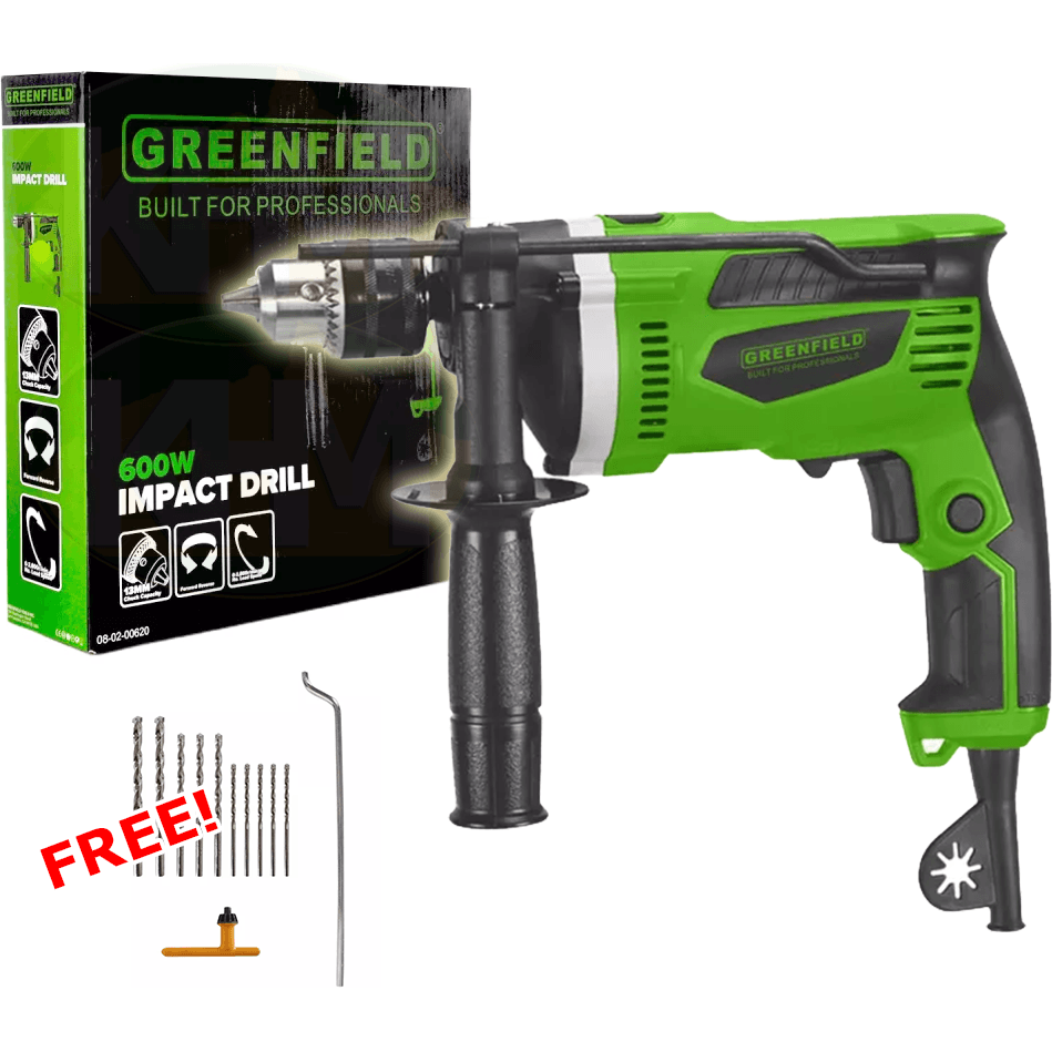 Greenfield 02-620 Impact / Hammer Drill 13mm 600W - KHM Megatools Corp. Main image