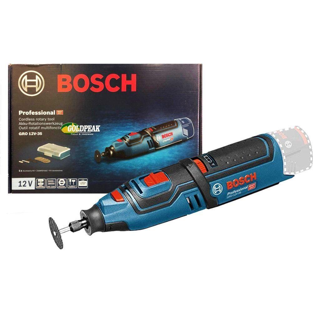 Bosch GRO 12V-35 Cordless Rotary Tool (Bare) - Goldpeak Tools PH Bosch Main image