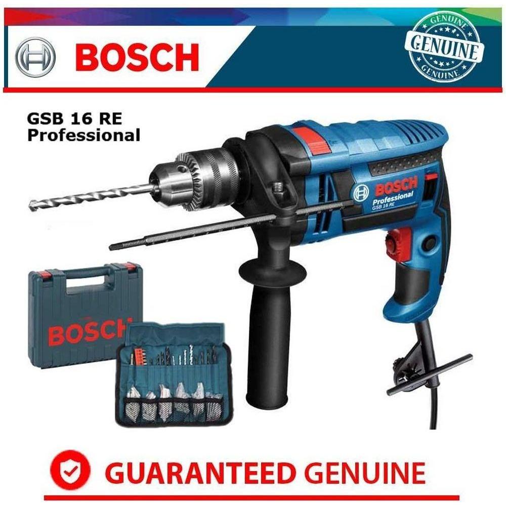 Bosch GSB 16 RE Impact Drill (Wrap) with 100 pcs Accessories 5/8" (16mm) 750W Secondary image