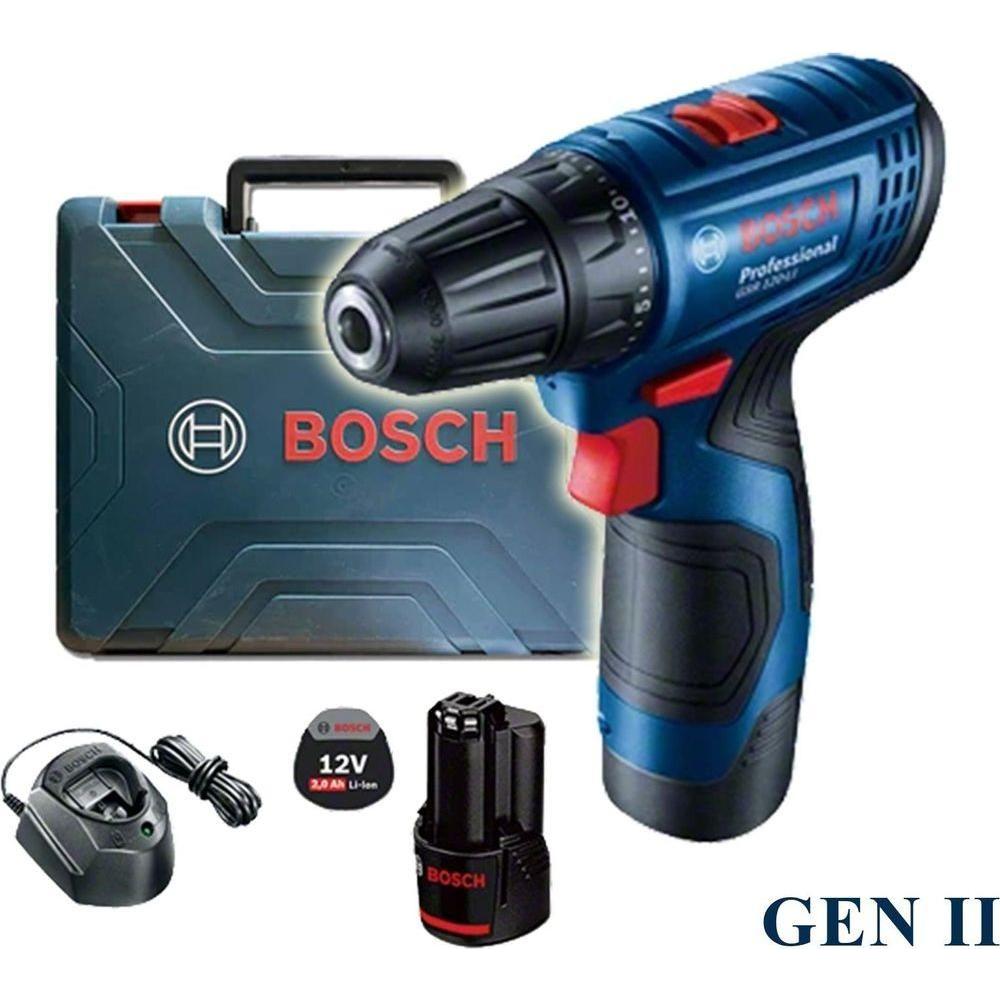 Bosch [GEN2] GSR 120-Li Cordless Drill - Driver 10mm (3/8") 12V [Contractor's Choice] - KHM Megatools Corp. Main image