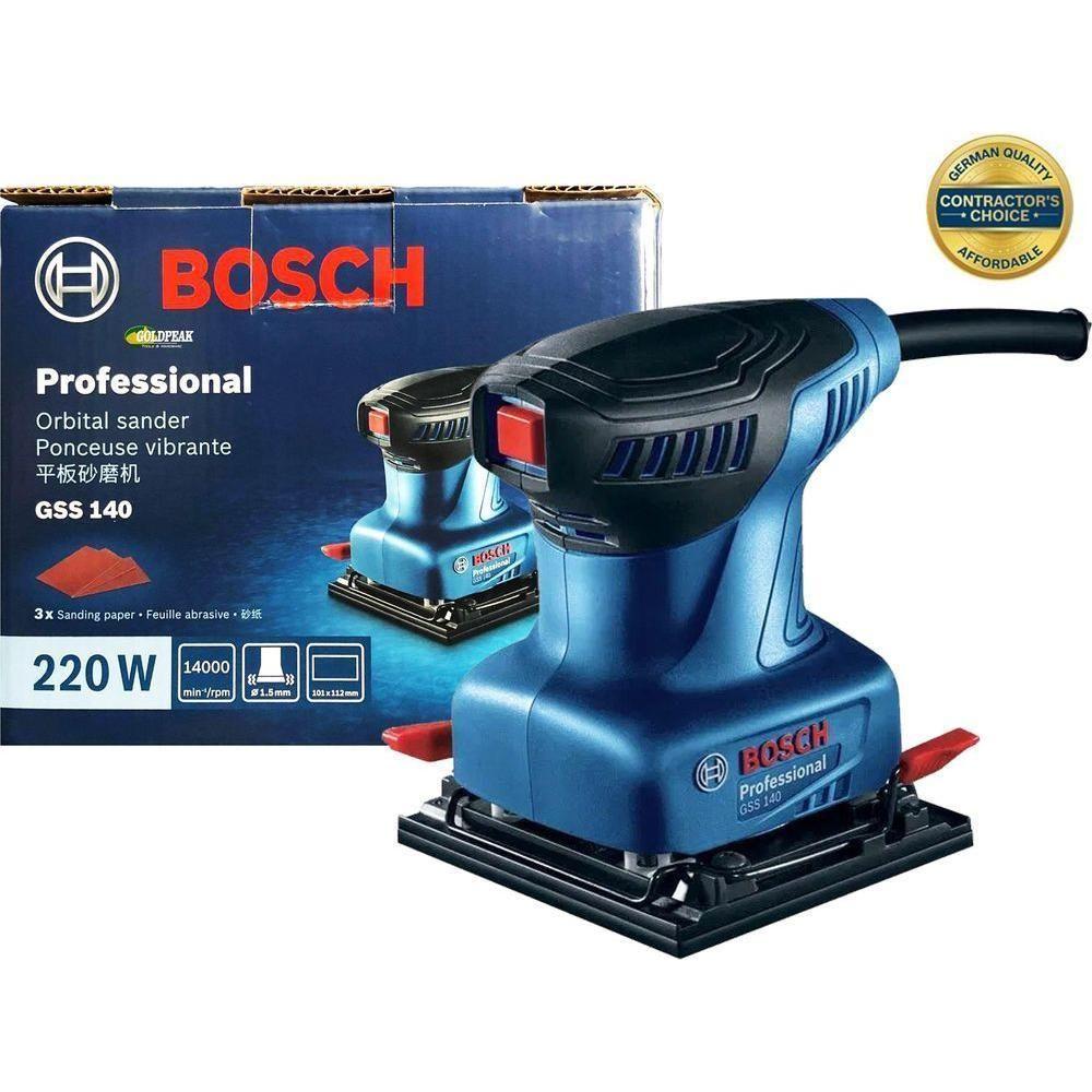 Bosch GSS 140 Finishing Sander [Contractor's Choice] - Goldpeak Tools PH Bosch Main image