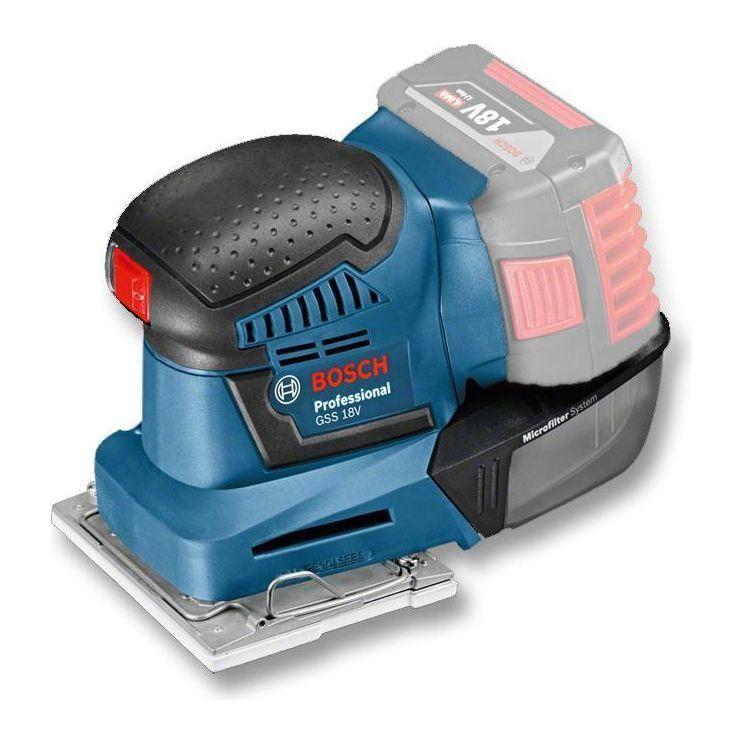 Bosch GSS 18V-Li Cordless Finishing Sander (Bare) - Goldpeak Tools PH Bosch Main image