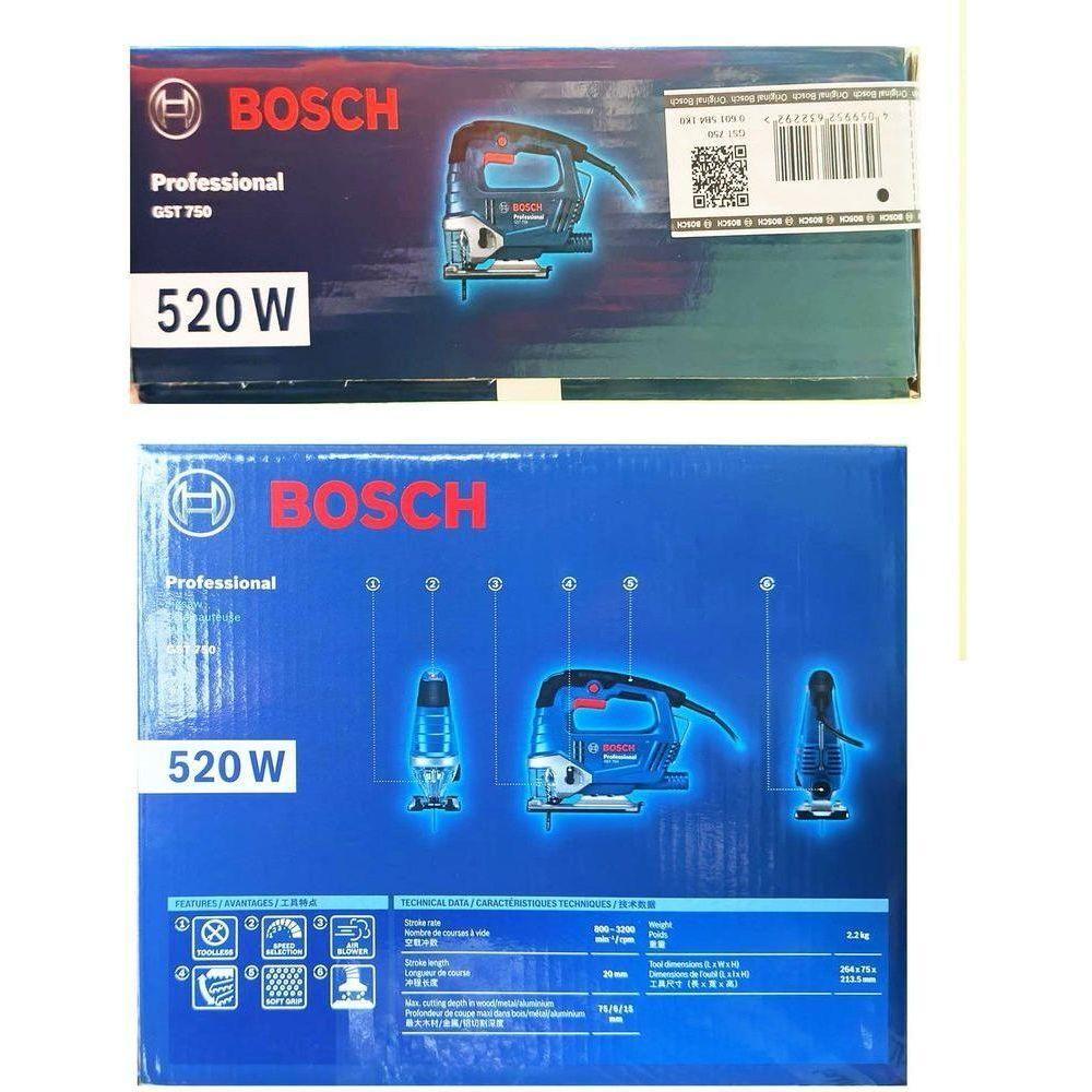 Bosch GST 750 Jigsaw 520W SDS [Contractor's Choice] Secondary image