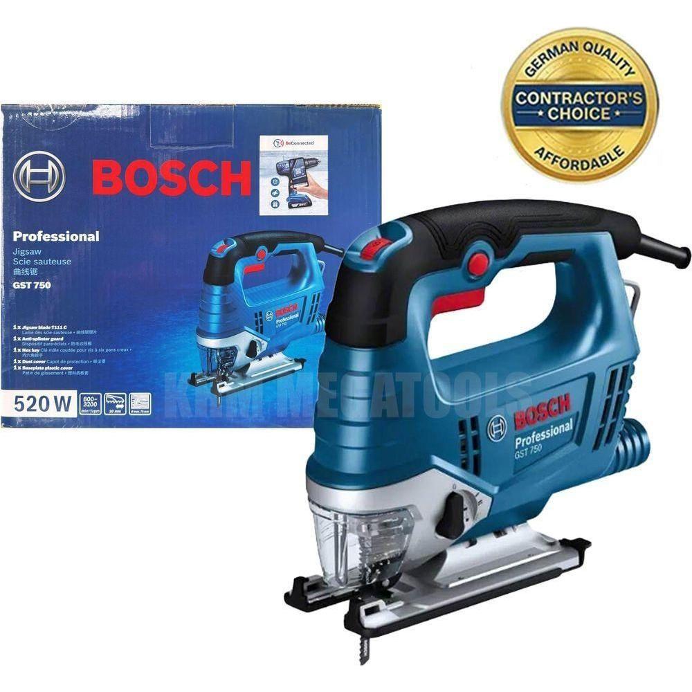 Bosch GST 750 Jigsaw 520W SDS [Contractor's Choice] - KHM Megatools Corp. Main image