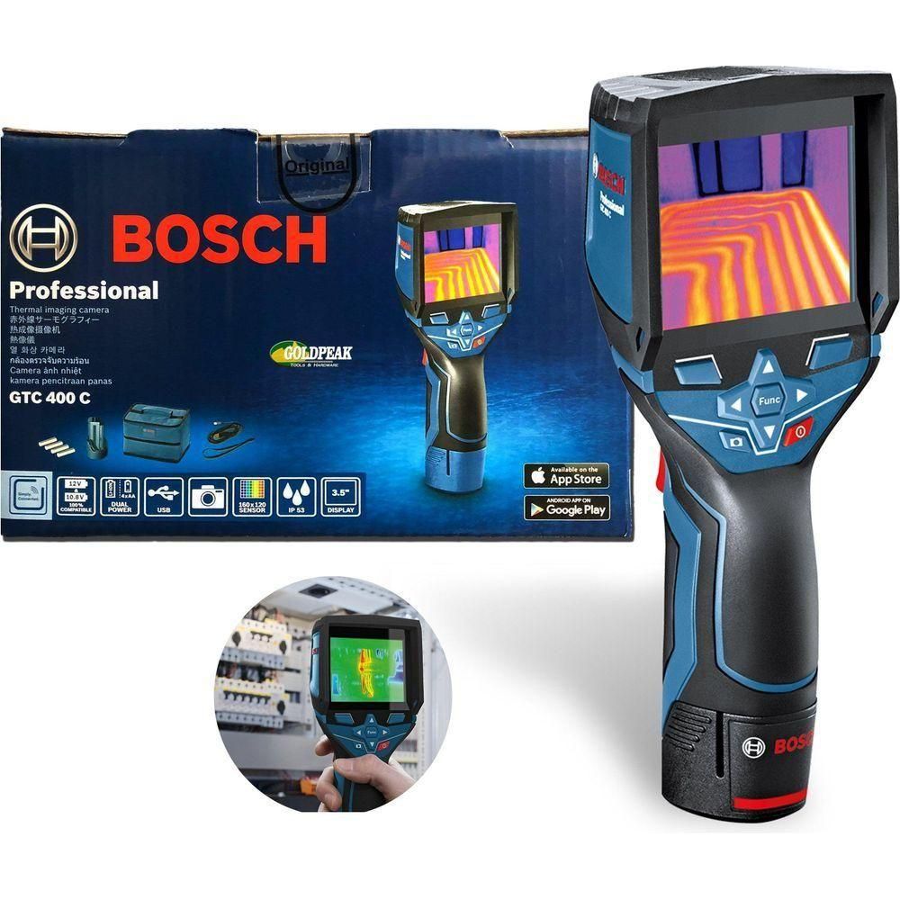 Bosch GTC 400 C Infrared Thermal Scanner / Camera - Goldpeak Tools PH Bosch Main image