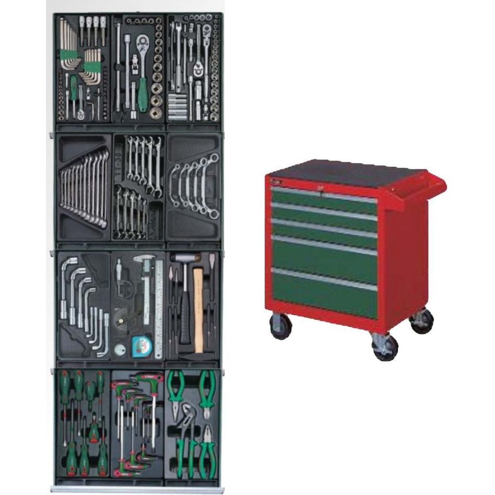 Hans GTT-178 Automotive Tools With Cabinet (178 pcs) | Hans by KHM Megatools Corp.