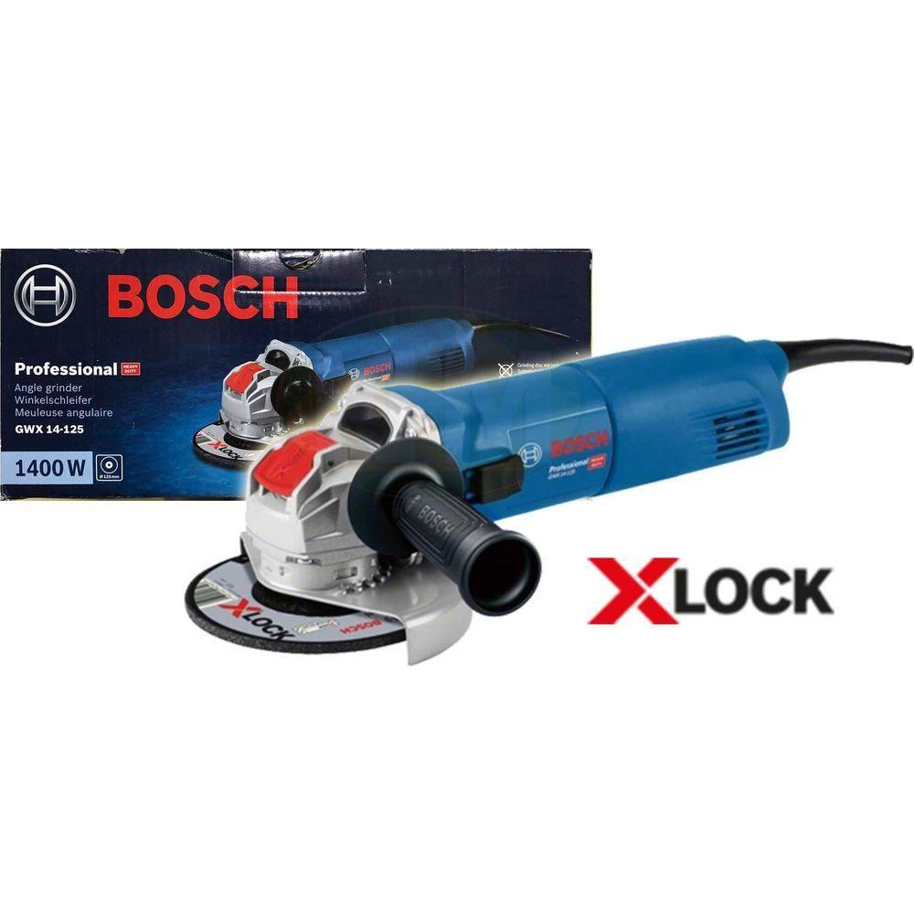 Bosch GWX 14-125 Angle Grinder 5" (X-Lock) | Bosch by KHM Megatools Corp. Main image