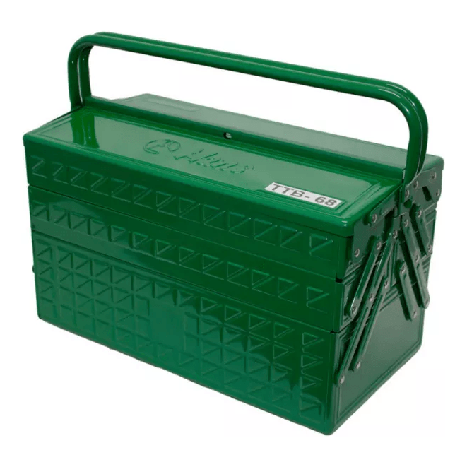 Hans TTB-68P / TTBK-68P 1/2" DR. Socket Wrench & Assorted Hand Tools Set Tote Tool Box Set Secondary image