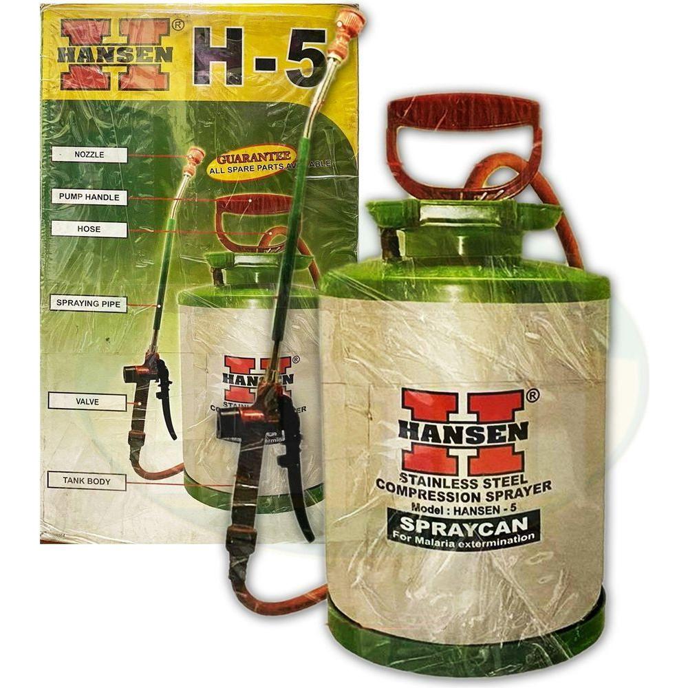 Hansen H-5 Stainless Steel Compression Sprayer / Spray Can - KHM Megatools Corp. Main image