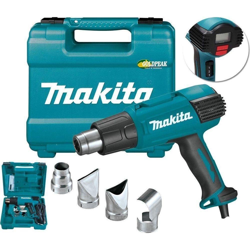 Makita HG6530VK Heat Gun / Hot Air Gun with Case - Goldpeak Tools PH Makita Main image