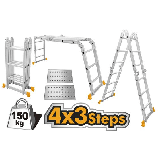 Ingco Aluminum Multi Purpose Ladder - KHM Megatools Corp. Main image
