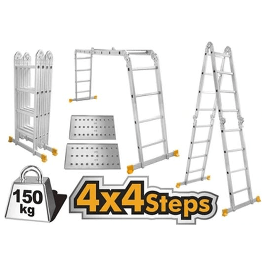 Ingco Aluminum Multi Purpose Ladder Secondary image