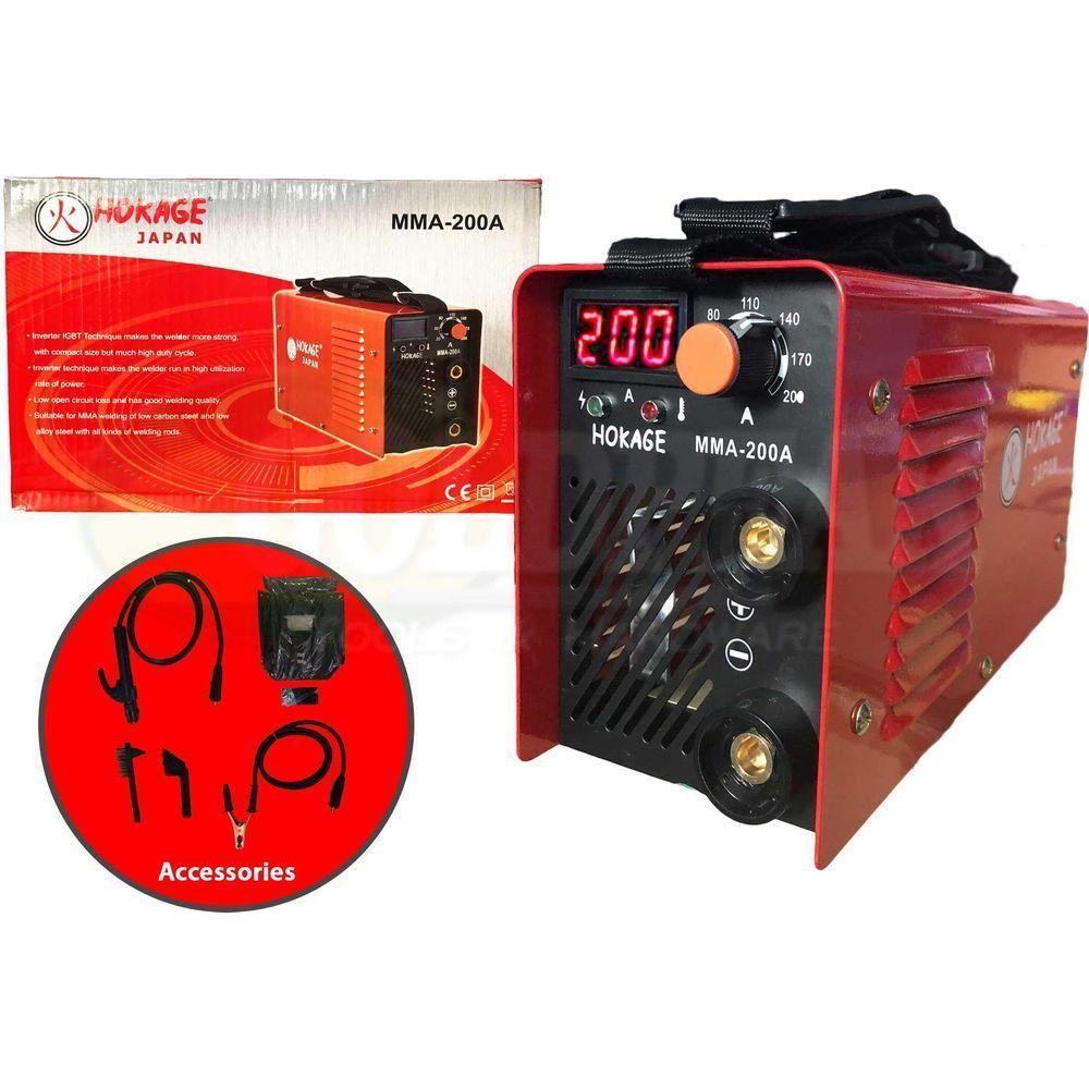 Hokage MMA 200 DC Inverter Welding Machine - Goldpeak Tools PH Hokage Main image