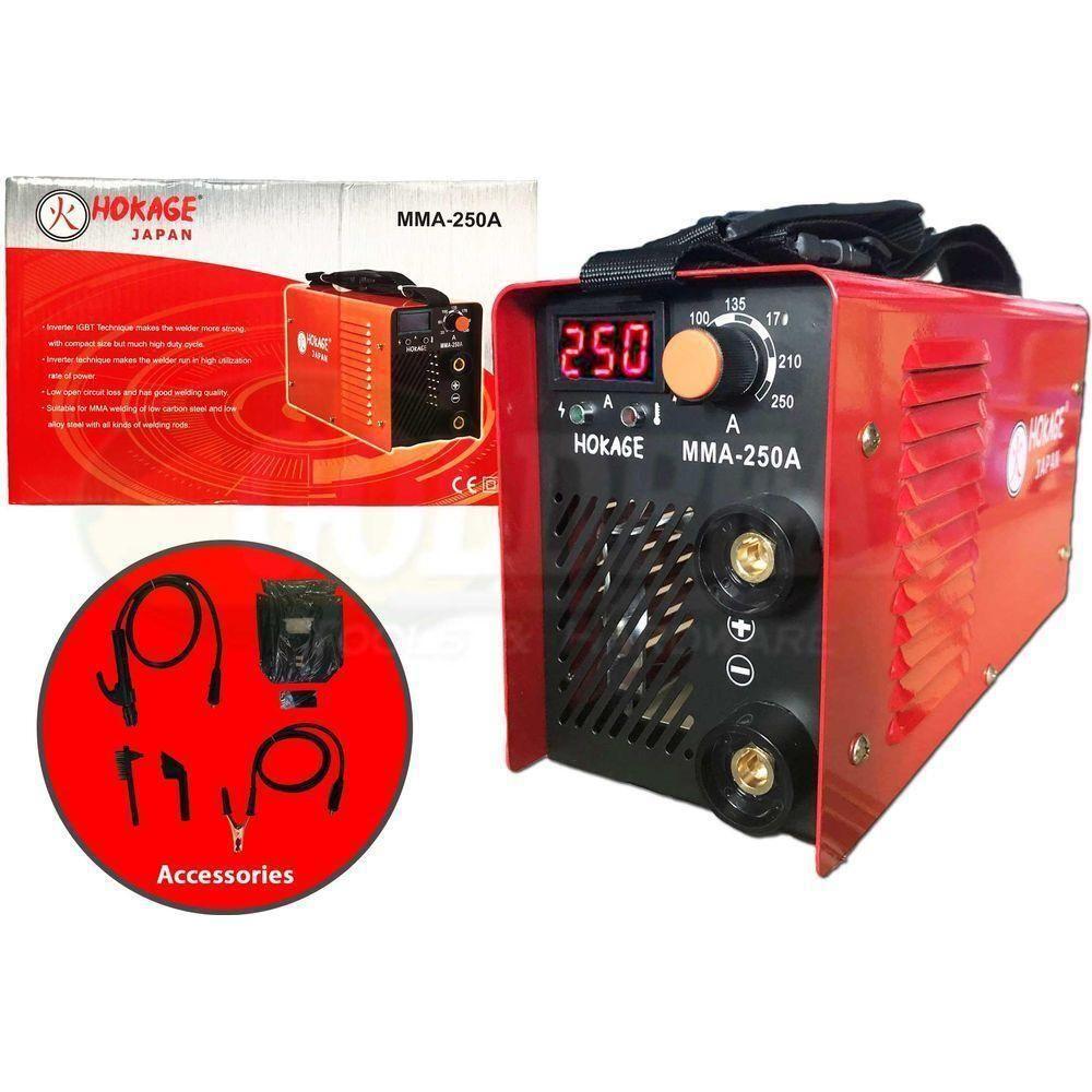Hokage MMA 250 DC Inverter Welding Machine - Goldpeak Tools PH Hokage