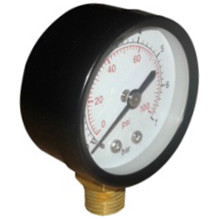 Hoover HPG-100 Pressure Gauge (0-100Psi) | Hoover by KHM Megatools Corp. Main image
