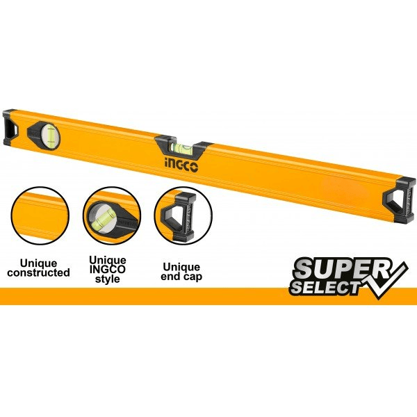 Ingco Spirit Aluminum Level Bar (SS) - KHM Megatools Corp. Main image