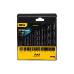 Deli EDHMHZ013ED1-019ED1 HSS Drill Set