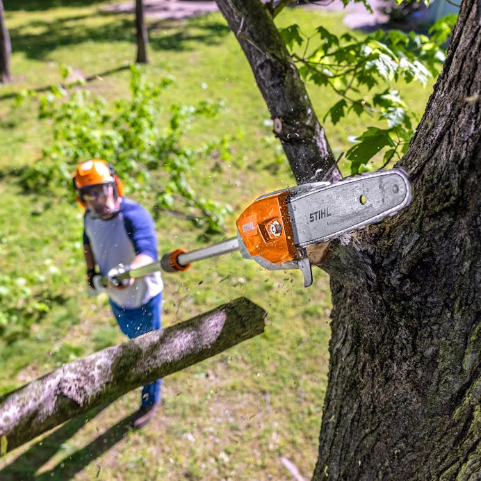 Stihl HTA 86 Cordless Telescopic Pole Pruner / Chainsaw 10" 36V [AP] (Bare) Secondary image