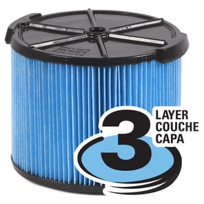 Ridgid VF3500 3-Layer Fine Dust Vacuum Filter | Ridgid by KHM Megatools Corp. Main image