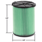 Ridgid VF6000 5-Layer Hepa Media Vacuum Filter | Ridgid by KHM Megatools Corp.