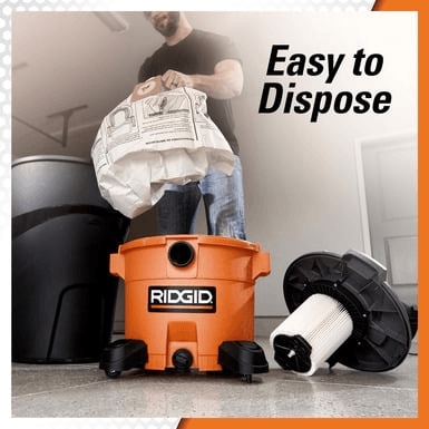 Ridgid VF3502 High-Efficiency Vacuum Dust Bag (Size A) Secondary image