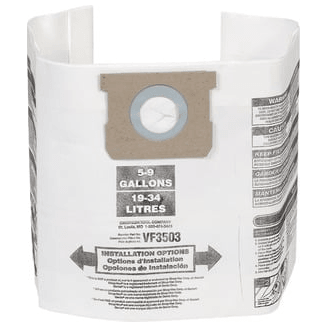 Ridgid VF3503 High-Efficiency Vacuum Dust Bag (Size B) | Ridgid by KHM Megatools Corp. Main image