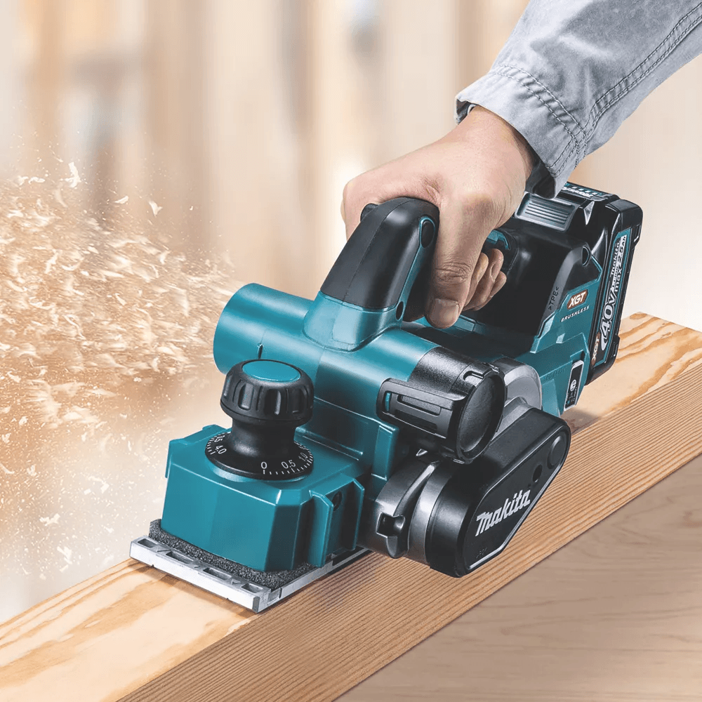 Makita KP001GZ 40V Cordless Wood Planer 3-1/4" (XGT) [Bare] Secondary image