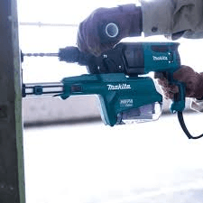 Makita HR2651 3-Modes Rotary Hammer with Dust Extraction System 26mm 2.4J Secondary image
