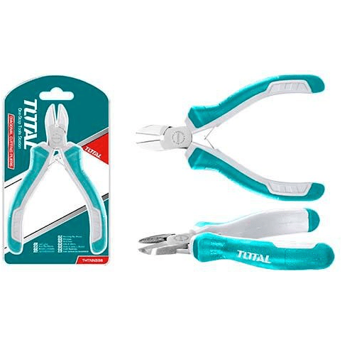 Total THTMN356 Mini Diagonal Cutting Pliers 4.5" | Total by KHM Megatools Corp. Main image