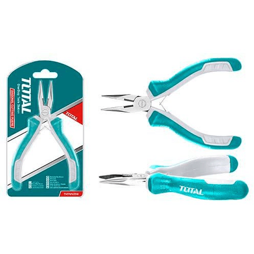 Total THTMN256 Mini Long Nose Pliers 4.5" | Total by KHM Megatools Corp.