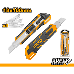 Ingco HKNS28035 Snap Off Blade Cutter Knife (SS) - KHM Megatools Corp. Main image