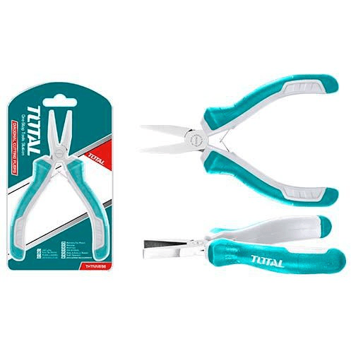 Total THTMN856 Mini Flat Nose Pliers 4.5" | Total by KHM Megatools Corp.