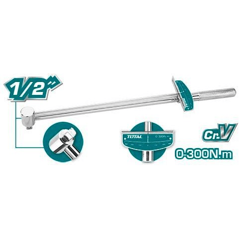 Total THPTW300N2 Torque Wrench 1/2" Drive | Total by KHM Megatools Corp. Main image