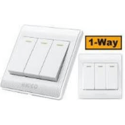 Ingco HESSH18131 Switch (3-Gang) - KHM Megatools Corp. Main image