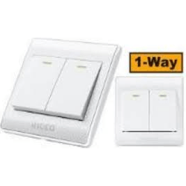 Ingco HESSH18121 Switch (2-Gang) - KHM Megatools Corp. Main image