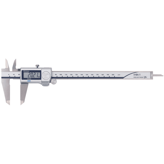 Mitutoyo 500-713-20 Coolant Proof Digimatic (Digital) Caliper 'IP67 Absolute' 200mm - KHM Megatools Corp. Main image