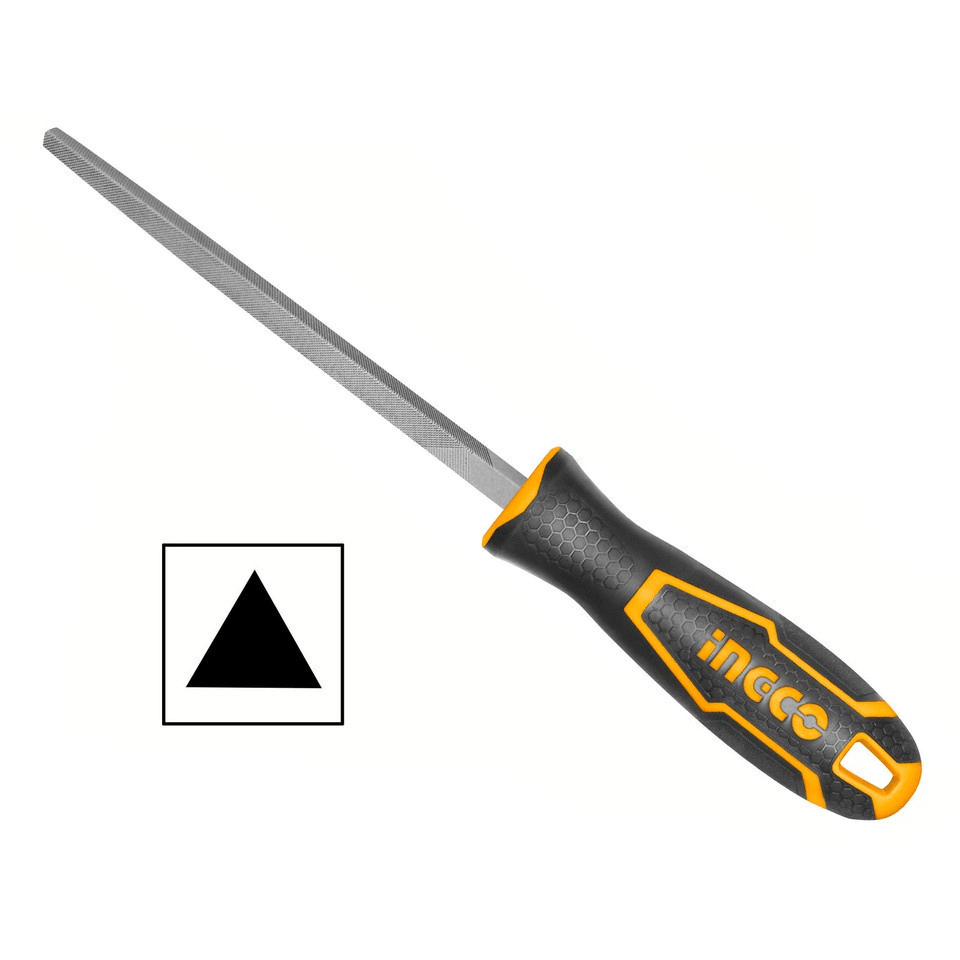 Ingco HSTF088 Triangle Steel File - KHM Megatools Corp.