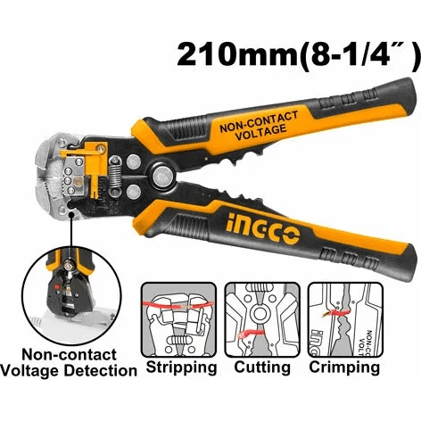 Ingco HWSP102429 4in1 Automatic Wire Stripper - KHM Megatools Corp. Main image
