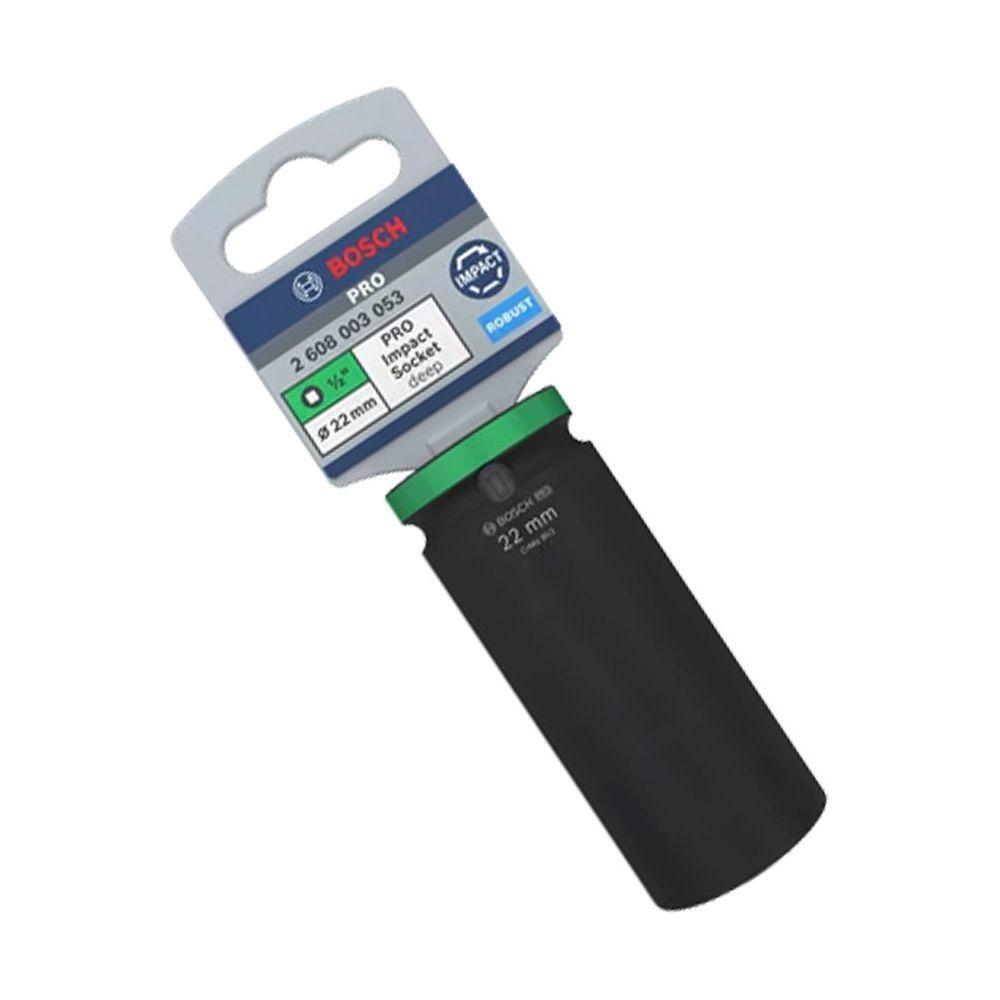 Bosch PRO Impact Socket Wrench 1/2" Drive Deep GREEN (Singles) | Bosch by KHM Megatools Corp.