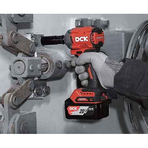DCK KDPB358 (EM) Cordless Impact Wrench 1/2" Dr. 358Nm 20V (Kit) Secondary image