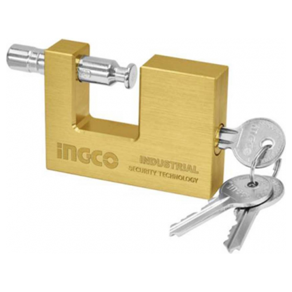Ingco HD Brass Block Padlock | Ingco by KHM Megatools Corp. Main image