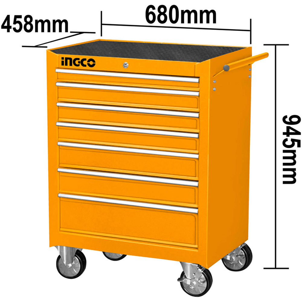 Ingco HDTC02071P Roller Tool Cabinet with 7pcs Drawers Secondary image